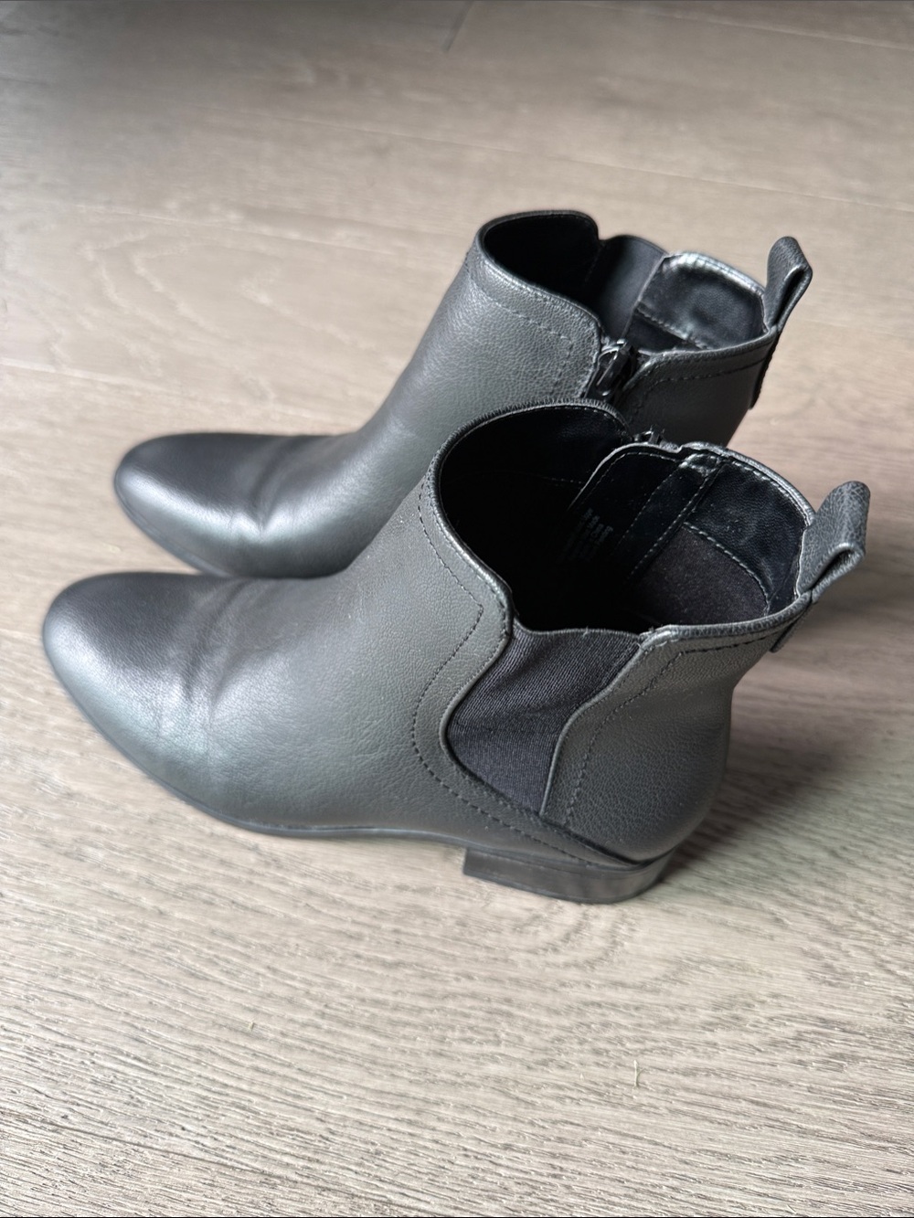 Women's Black Ankle Boots - Sleek Chelsea Style